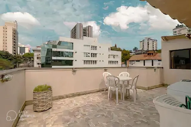 Apartment Aps De Frente Com Sacada Ou Terraco A 10 Minutos Do Aeroporto *