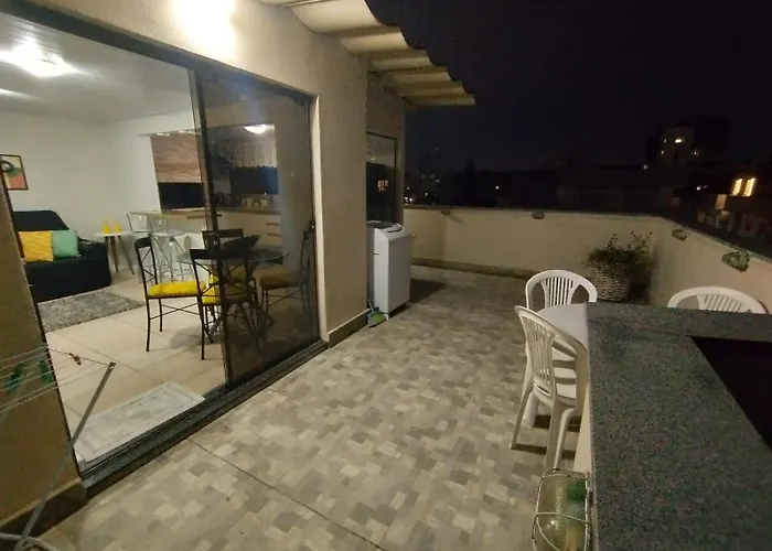 Apartment Aps De Frente Com Sacada Ou Terraco A 10 Minutos Do Aeroporto